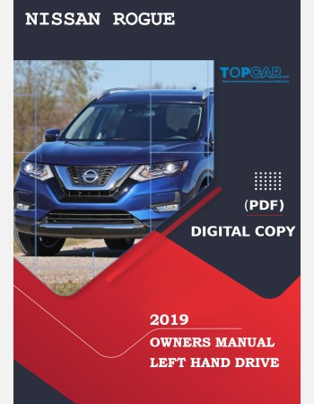 nissan rogue 2019 owners manual